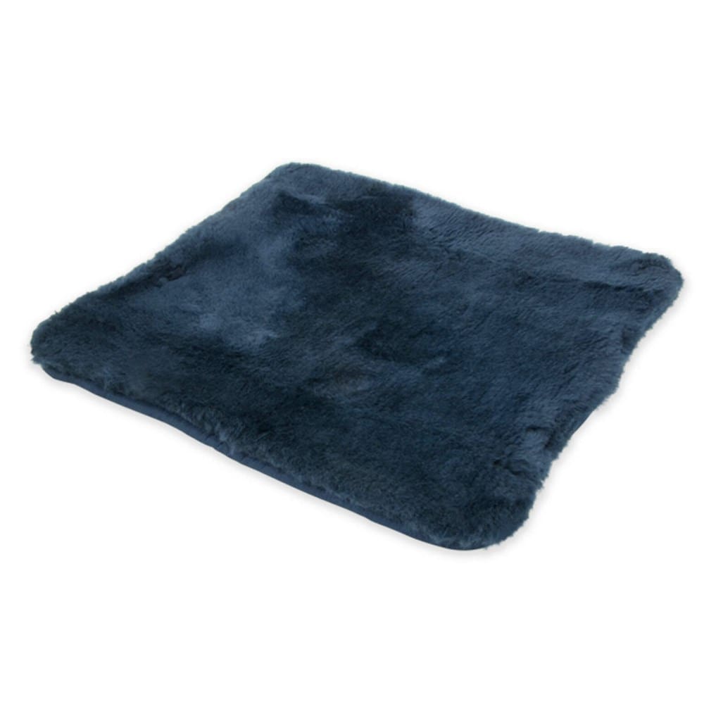 Shear Comfort Cushion-It Sheepskin Seat Pad, Blue, 46 x 55 cm