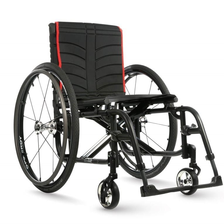 Quickie 2 Adjustable Lightweight Folding Wheelchair