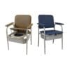 Deluxe 60W Bedside Commode Bariatric 250kg
