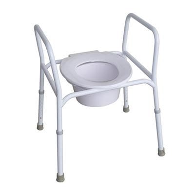 Economy Over Toilet Aid, 45cm Seat W Splash Guard