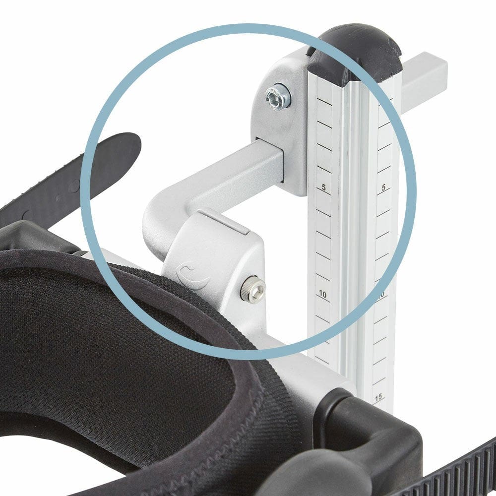 R82 Meerkat Displacement kit bracket for mounting on column for pelvic and chest support
