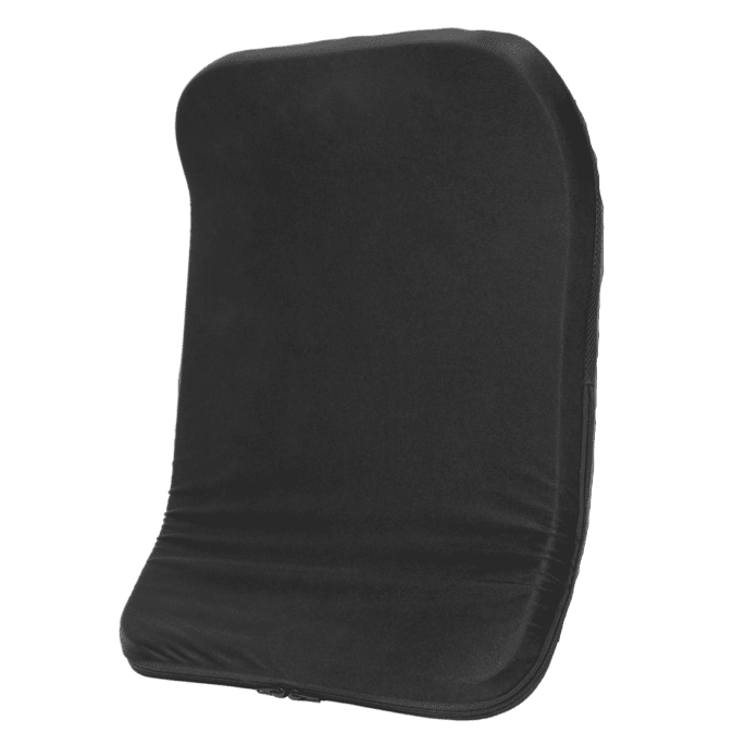 Spex Adapta Back Support Outer Cover. Tri angle adj shell with 1.5'' height growth and std padding