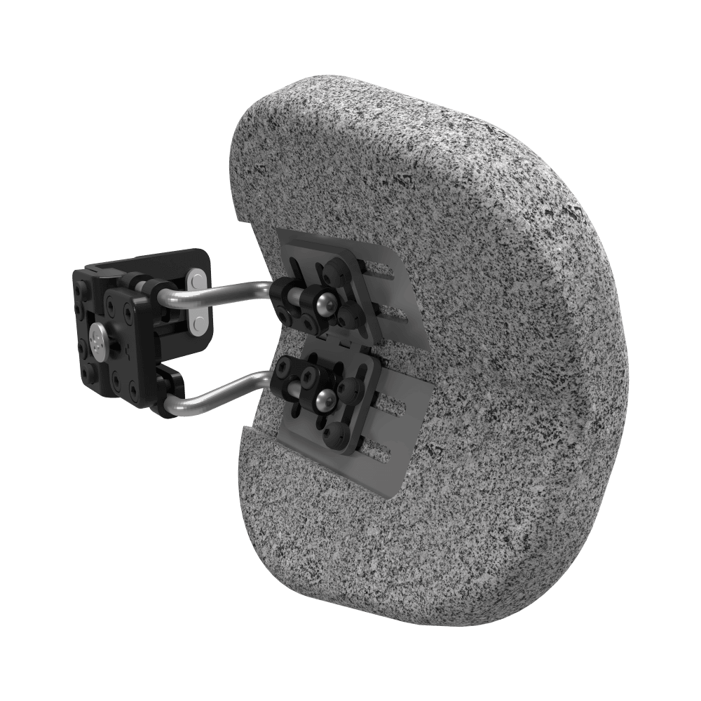 Axial Biangular Lateral Bracket (for use with Axial Biangular Lateral Pad)