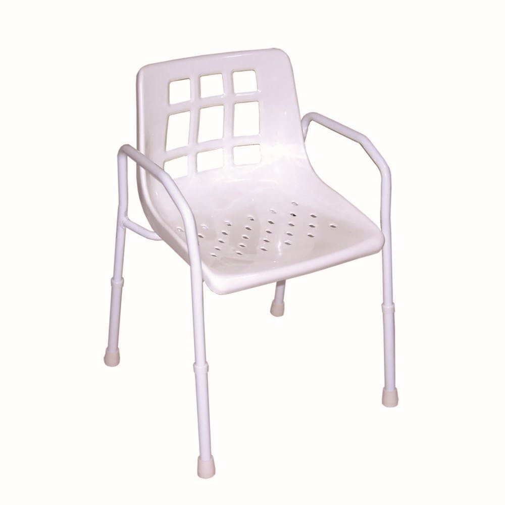ExtraCare Aluminium Shower Chair with arms