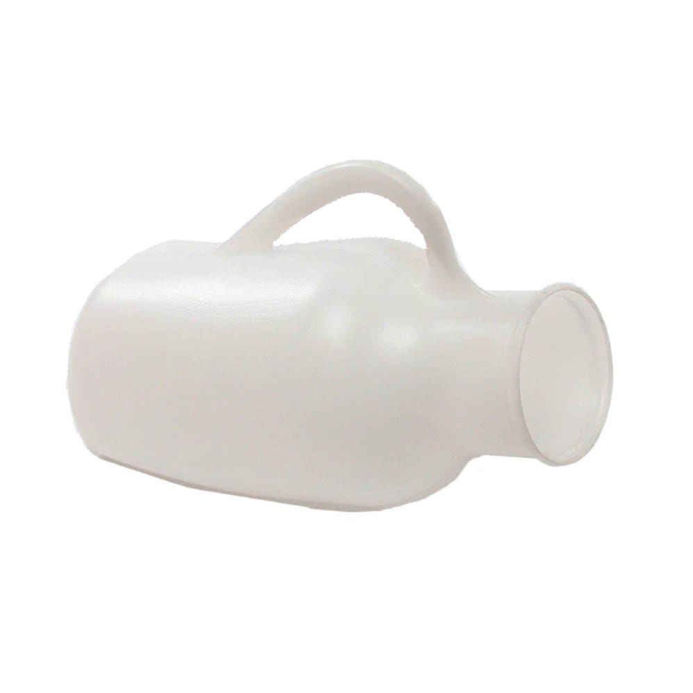 Male Urinal, autoclavable, with lid