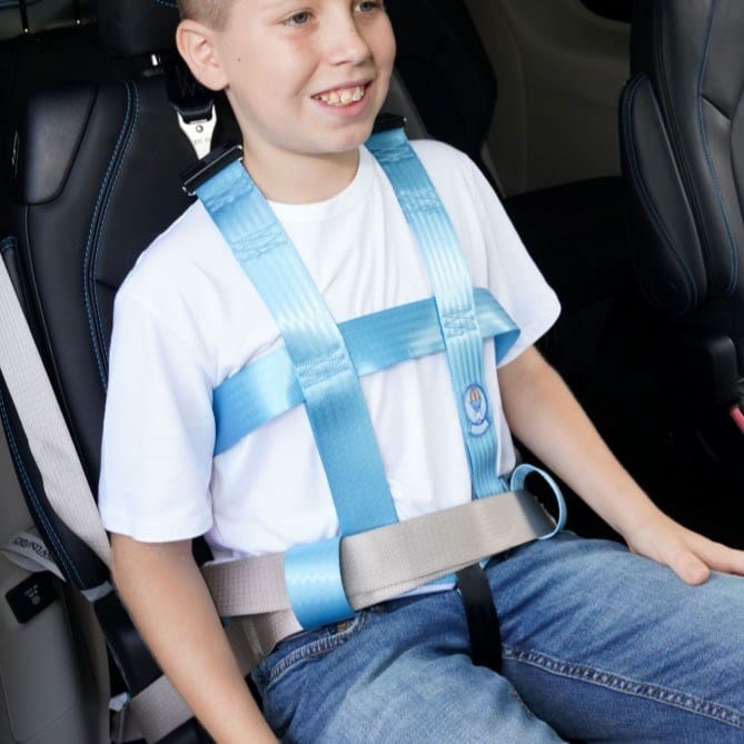 EZ-On Postural Harness, Zipper Adjustment, Loops