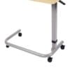 Mobile Overbed Table Base Only, Matt Silver