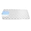 Slip Resistant Deco Clear Rubber Bath Mat - 380 x 820mm