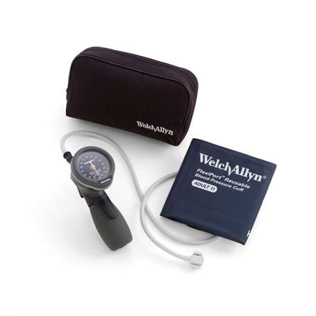 Welch Allyn DS66 Hand Anderoid Sphygmomanometer, Complete with Adult Cuff and Protective Case