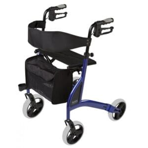 Max Mobility Alpha 438s Rollator with 21" Seat Height