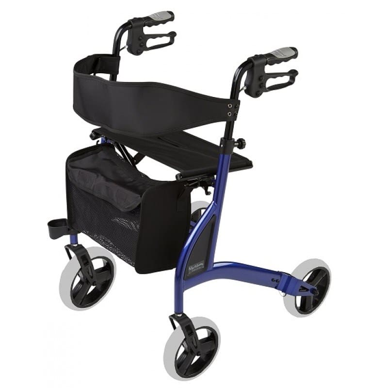 Max Mobility Alpha 438s Rollator with 21" Seat Height