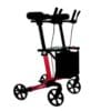 Rehasense Navigator forearm walker with four wheels, forearm supports and seat
