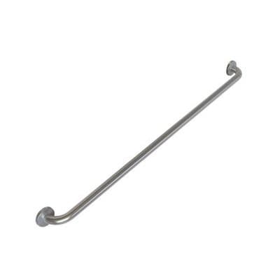 K Care Straight Grab Rail, Stainless Steel, Concealed Flange