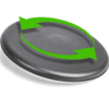 Etac Easy/Smart Shower Stool Swivel Pad (Pad Only), Grey