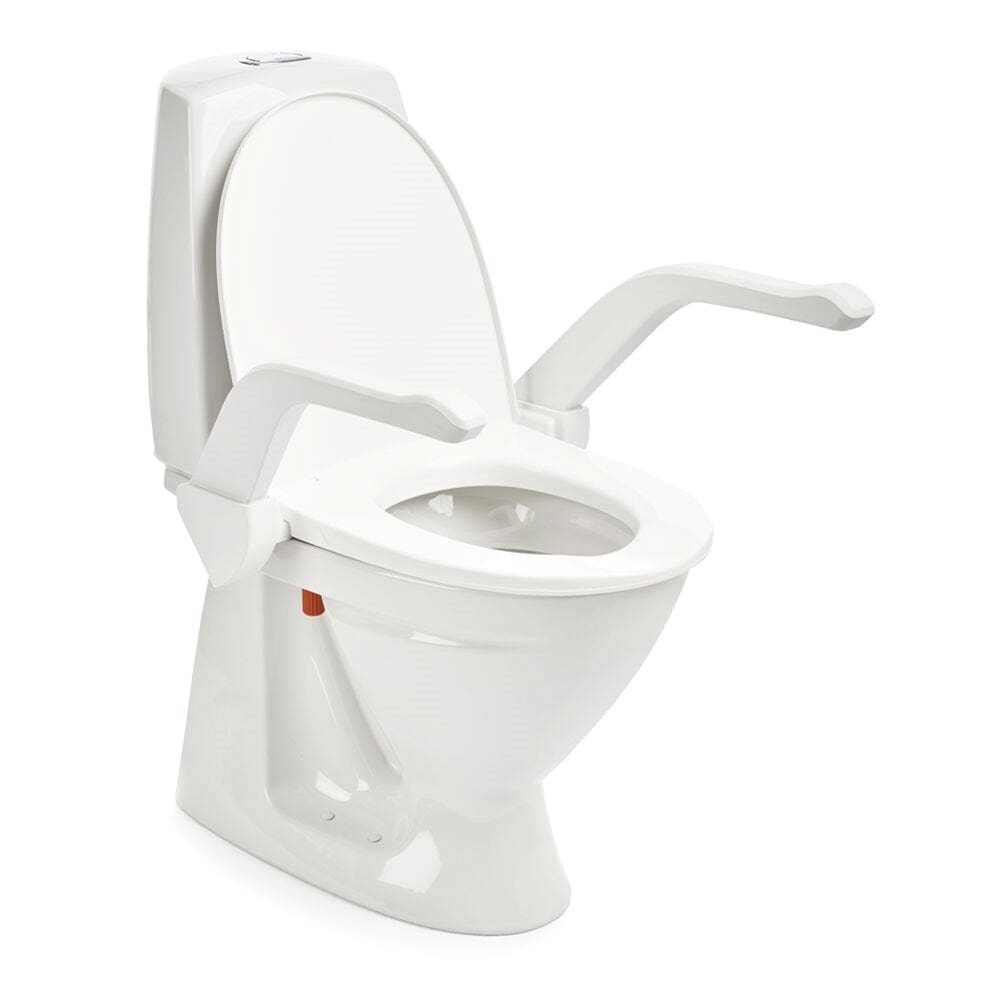 Etac My-Loo Fixed Toilet Seat Raiser with Arm Supports