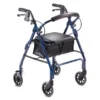 Peak Care Ellipse 6" Rollator Mottled Blue