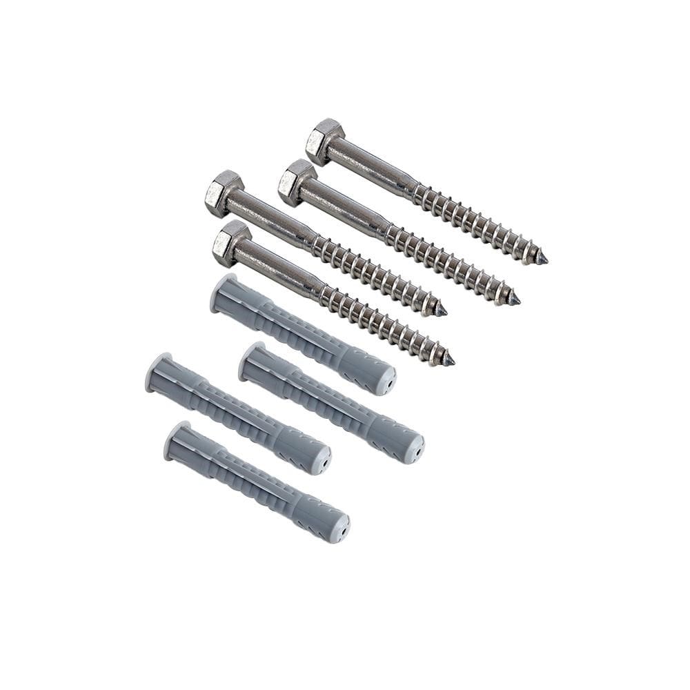 Etac Screw Kit Rex, T6S 8x80 DIN 571 A2, Qty 4