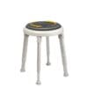 Etac Easy Shower Stool with Swivel Pad, Grey