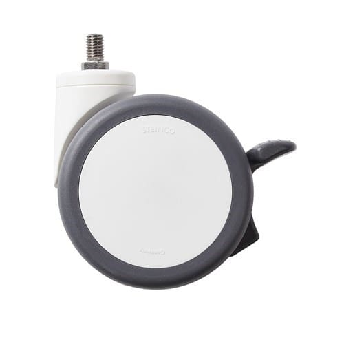 R82 Flamingo Castors, 75 mm, incl. PS brackets