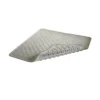 Peak Bath Mat, Ivory, Natural Rubber with Holes, 400x700mm
