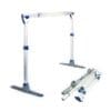 Arjo Easytrack two post freestanding aluminium gantry with extendable rail for a ceiling hoist