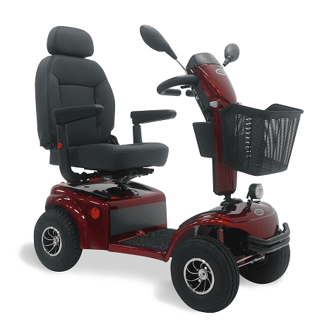 Shoprider Allrounder Mobility Scooter With 330 X 100 Tyres, SWL 159Kg, 50 AMP Battery, 8 AMP Charger