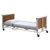 KDee II Healthcare Bed, Open bed ends, Dewert electronics, Beech Head & Foot Boards