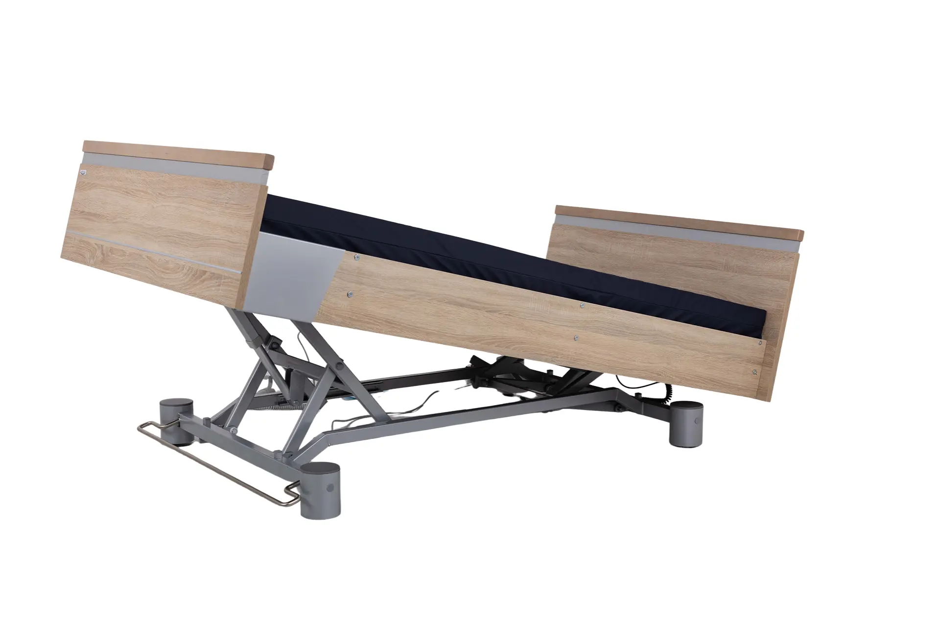 Malsch Aura Healthcare Bed, Wide Single, Vertical Split Sides, Integrated Bed Extension, Slide Panel - Image 11