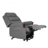 Oscar Barwon electric lift recliner chair in Oscar Suede fabric