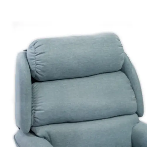 Oscar Barwon electric lift recliner chair in Oscar Suede fabric (view 6)