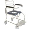 Stainless Steel Commode, Open Front Seat