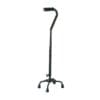 BE Quad Cane, Alu, Adult, Black