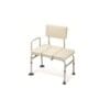 BE Transfer Bench, Padded Seat & Backrest, Arms, Assembled
