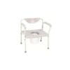 BE Commode, Bariatric, Xtra Wide with Padded Back, Adj