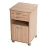 Malsch Bedside Cabinet, W-1 Standard, Bardolino Oak
