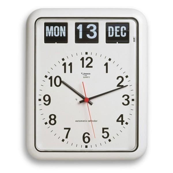 Jadco Wall Clock with Calendar, Large
