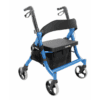 Freedom Healthcare Genesis 3 extra wide heavy duty seat walker with padded seat and backrest