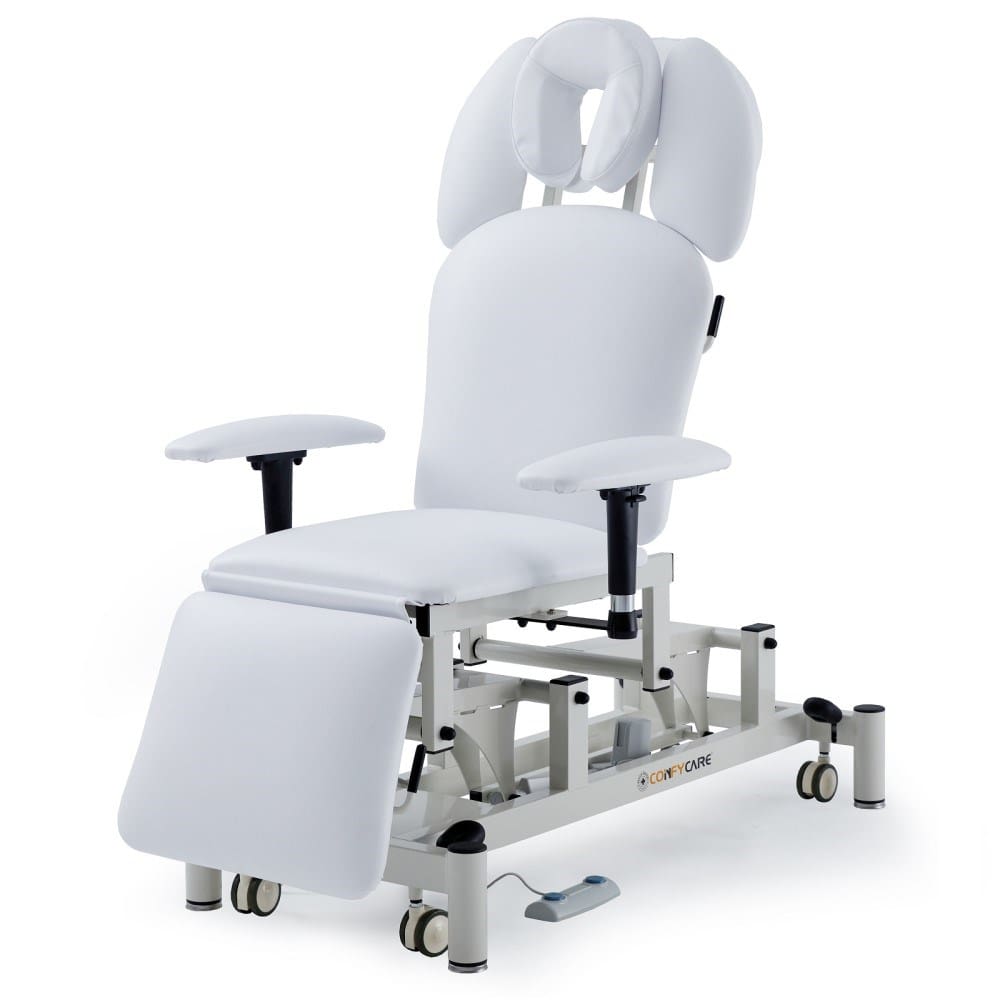 Premiuim Beauty/Massage/Day Spa Table, electric hilo, gas struts head & back