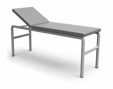 Examination Table, Fixed Height, Adjustable Head Section, Heavy Duty