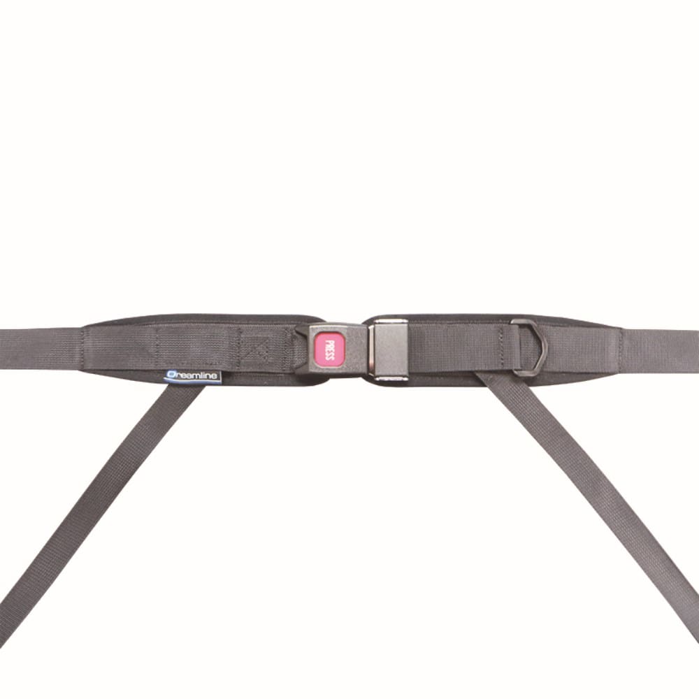 Dreamline 2 Point Padded Hip Belt, Centre Pull