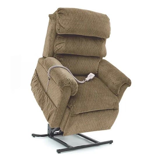 Pride Mobility Lift Chair/ Recliner Deluxe Dual Motor- Separate Leg Rest Recline Function
