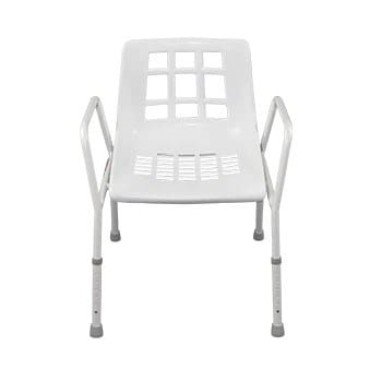 Shower Chair, Adjustable Height, Aluminium