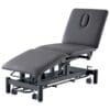 Stealth 3 Section Hi Lo Electric Medical couch - 3 equal segments - Black