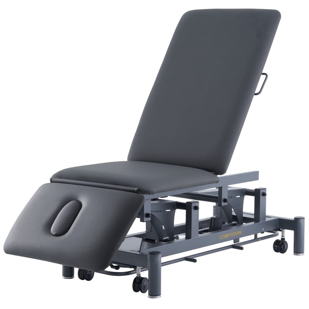 Stealth 3 Section Hi Lo Electric Physiotherapy Couch - Black