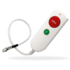 Cura1 3502 ActiveCare wireless call handset with red call button and green reset button