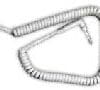Curly Cord RJ12 to R/A Plug, for Use with FM2549 (Check Options)
