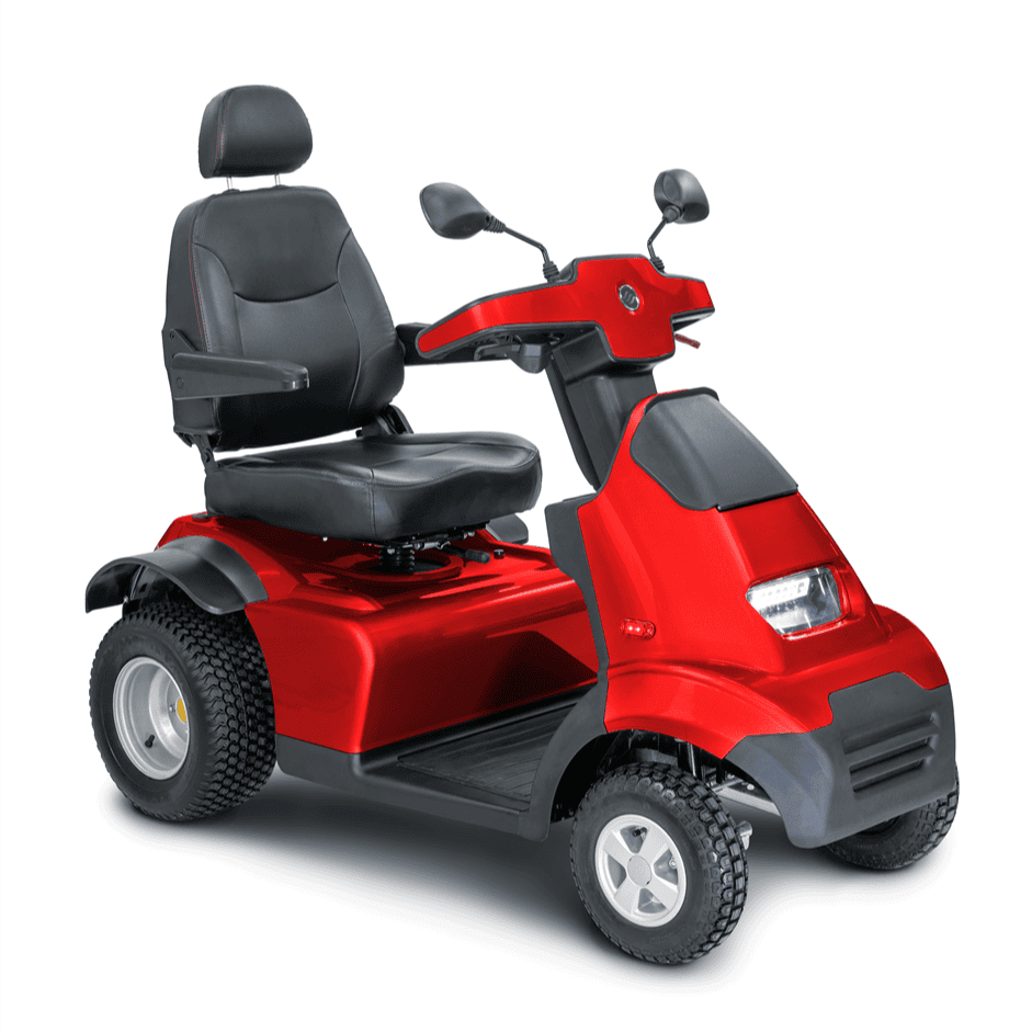 Afiscooter S4 GT, Rear wide Wheels, 20" Seat, 2 x Hybrid Gel Batteries & Charger