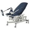 Gynae Chair with Gas Lift Back with both foot stirrups, footpad & plug