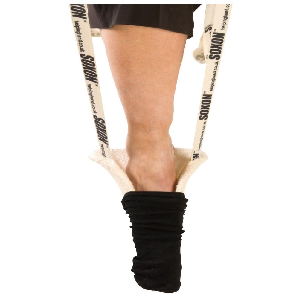 Soxon fabric sock/stocking aid