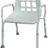 Shower Chair with Backrest, 140 kg